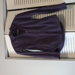 Old Navy Active Zippered Fleece - size extra small petite, plum purple